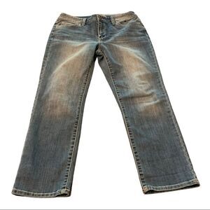 CHICO’S Platinum Cropped Jeans Chico’s Size 00